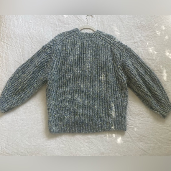 Rus Turquoise Knit Sweater - Picture 2 of 8